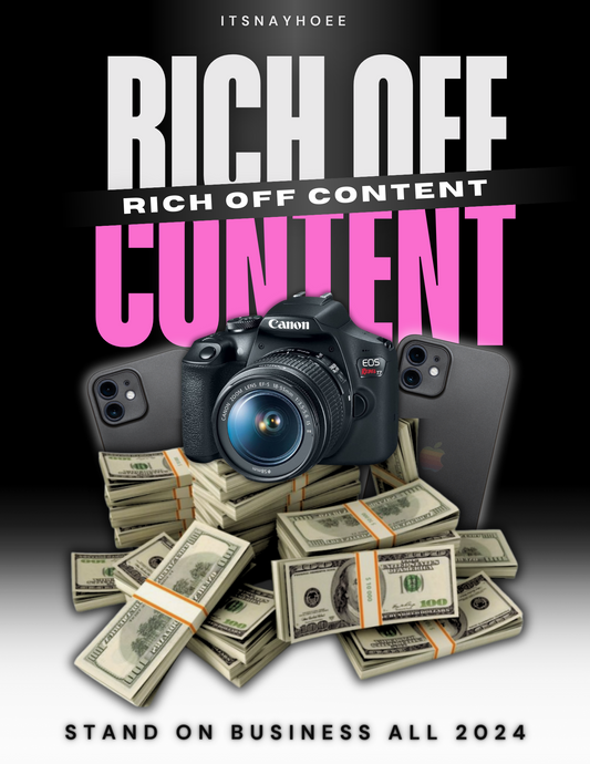 Rich off Content (Instant Download)